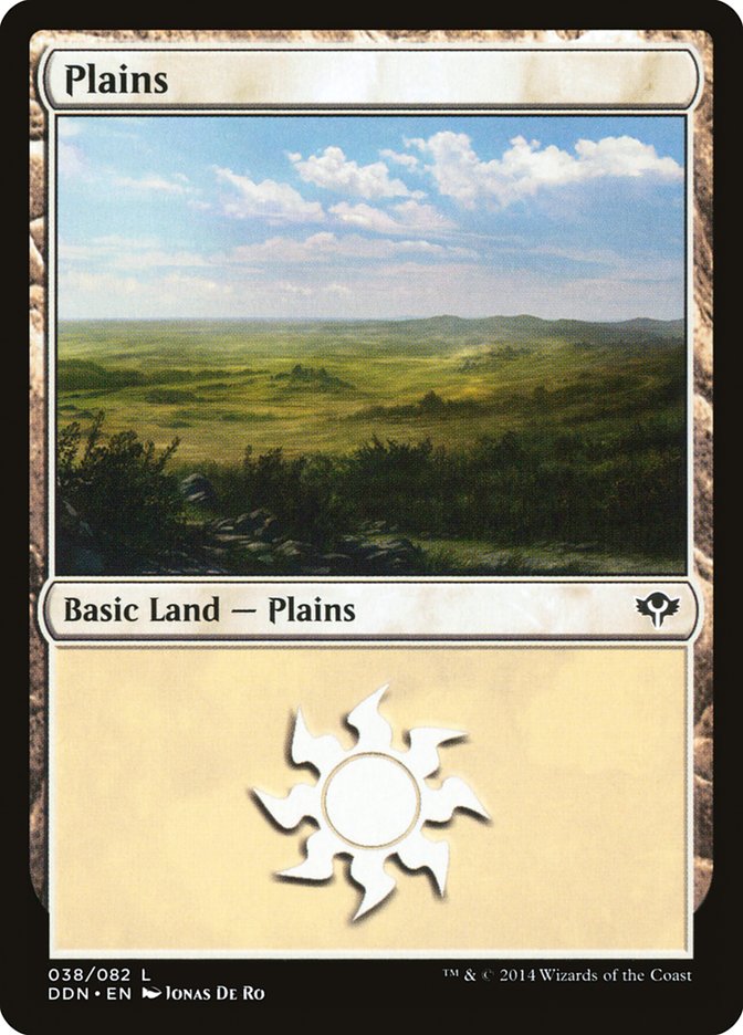 Plains (38) [Duel Decks: Speed vs. Cunning] - Evolution TCG
