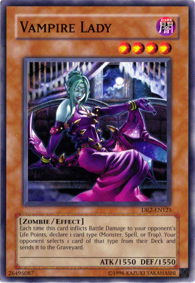 Vampire Lady [DR2-EN125] Common - Evolution TCG