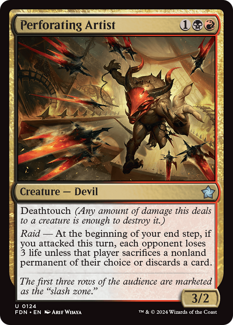 Perforating Artist [Foundations] - Evolution TCG