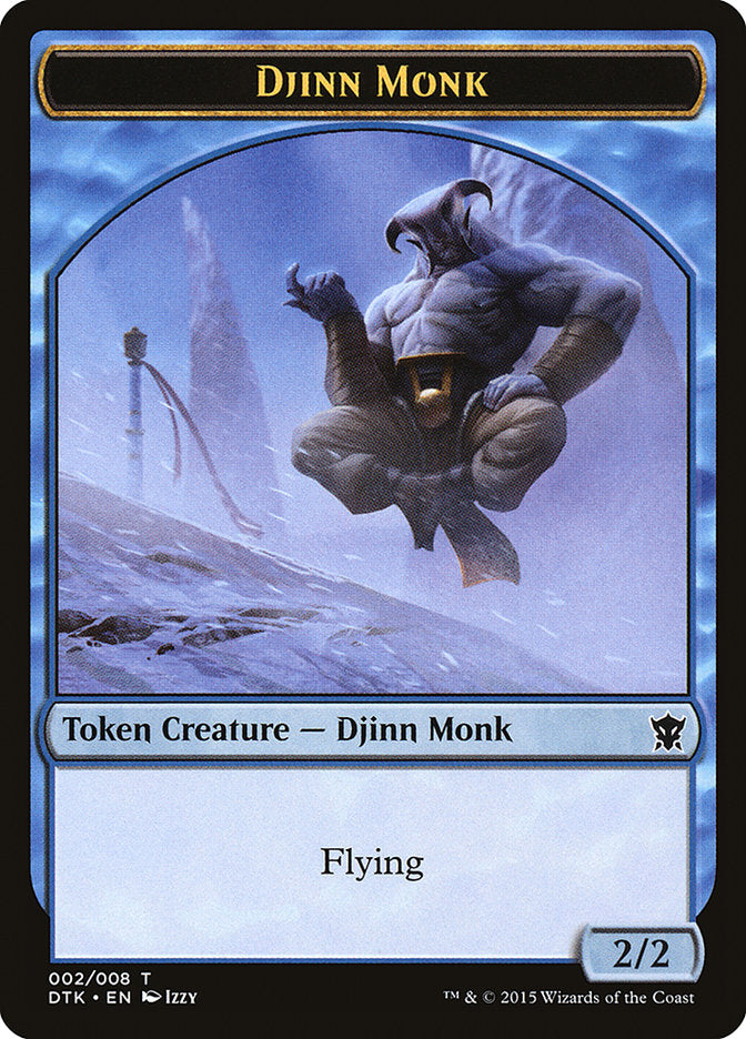 Djinn Monk Token [Dragons of Tarkir Tokens] - Evolution TCG