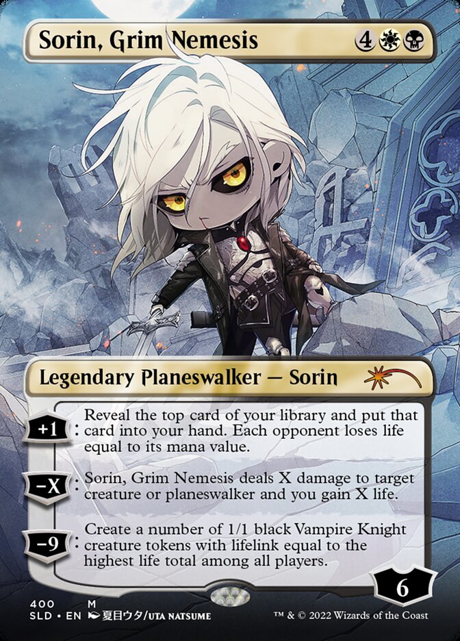 Sorin, Grim Nemesis (Borderless) [Secret Lair Drop Series] - Evolution TCG