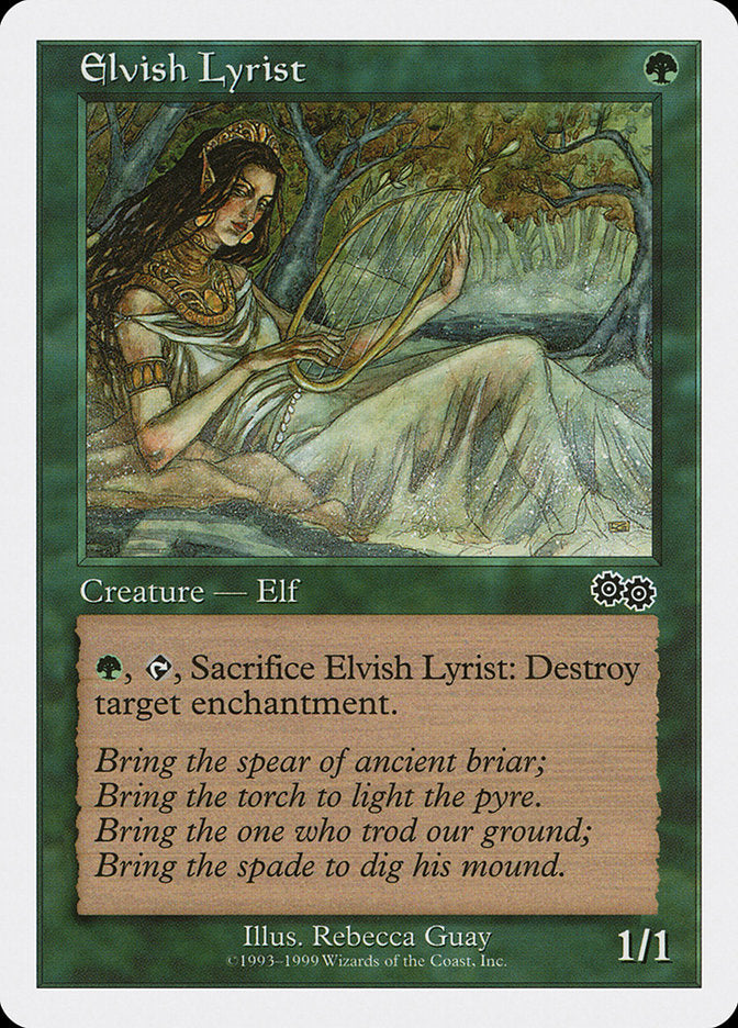 Elvish Lyrist [Battle Royale] - Evolution TCG