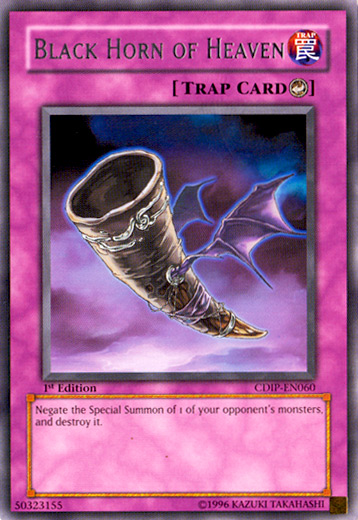 Black Horn of Heaven [CDIP-EN060] Rare - Evolution TCG
