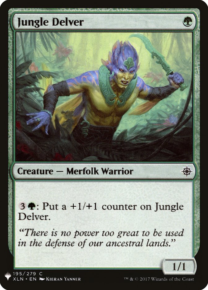 Jungle Delver [Mystery Booster] - Evolution TCG