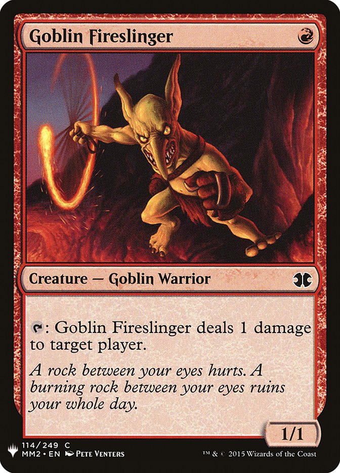 Goblin Fireslinger [Mystery Booster] - Evolution TCG