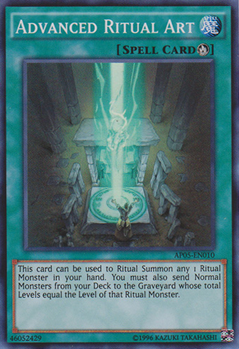 Advanced Ritual Art [AP05-EN010] Super Rare - Evolution TCG