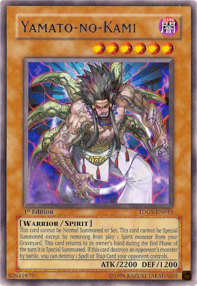 Yamato-no-Kami [TDGS-EN035] Rare - Evolution TCG