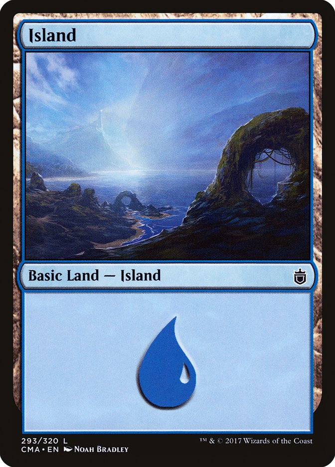 Island (293) [Commander Anthology] - Evolution TCG