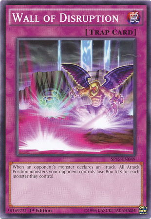 Wall of Disruption [SP15-EN049] Common - Evolution TCG