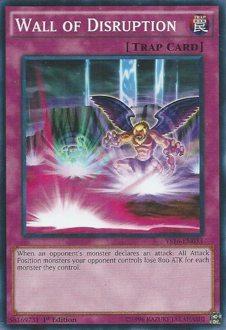 Wall of Disruption [YS16-EN033] Common - Evolution TCG