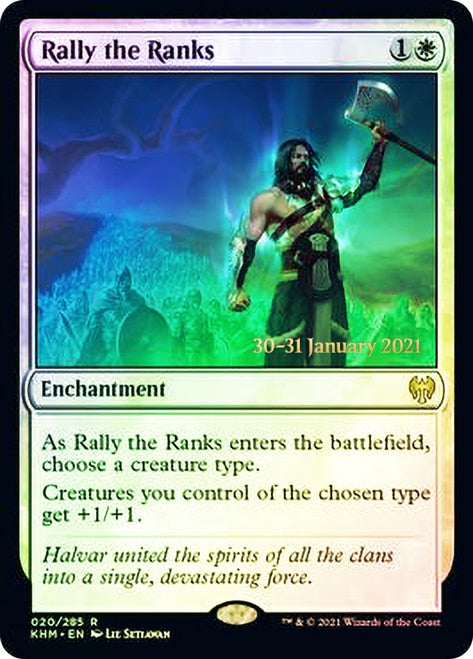 Rally the Ranks [Kaldheim Prerelease Promos] - Evolution TCG