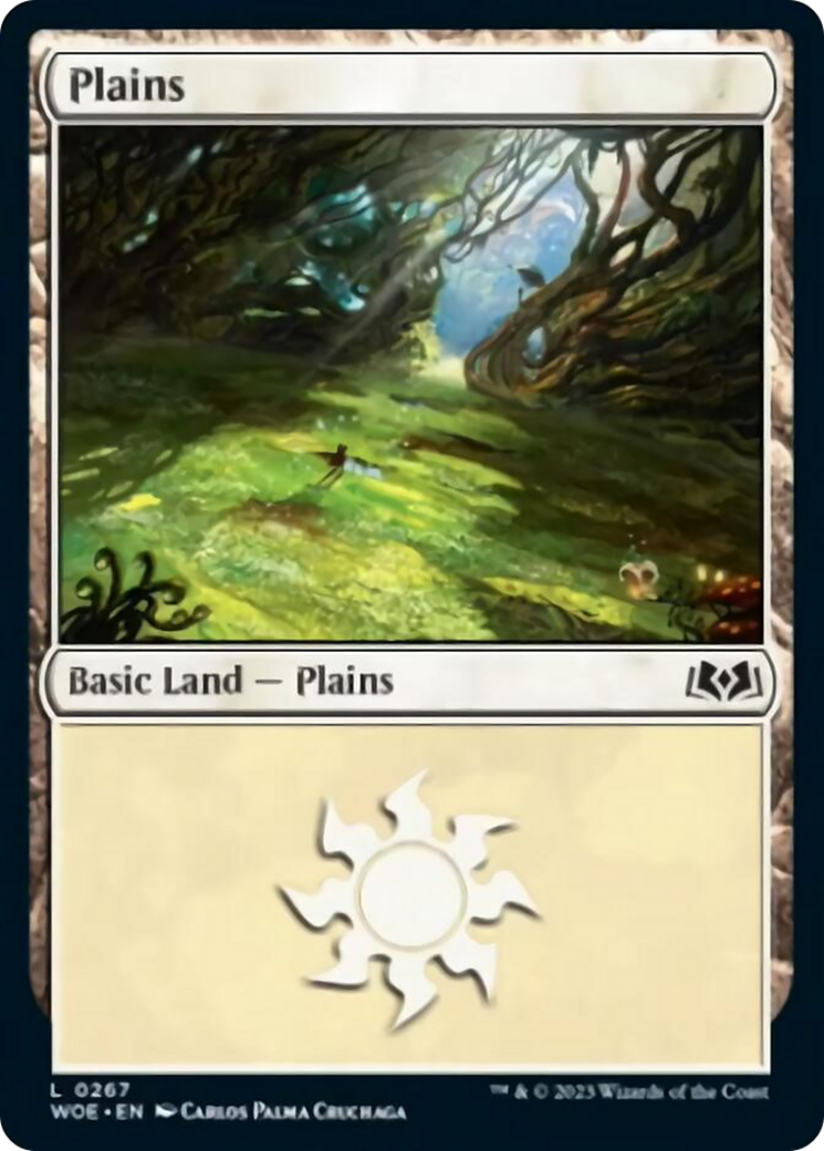 Plains (0267) [Wilds of Eldraine] - Evolution TCG