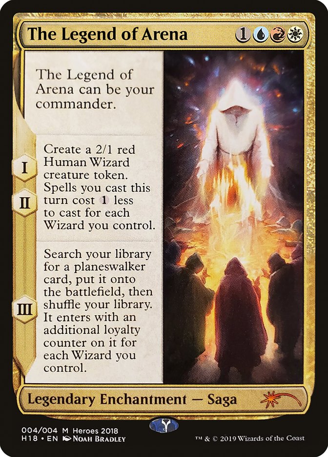 The Legend of Arena [Heroes of the Realm 2018] - Evolution TCG