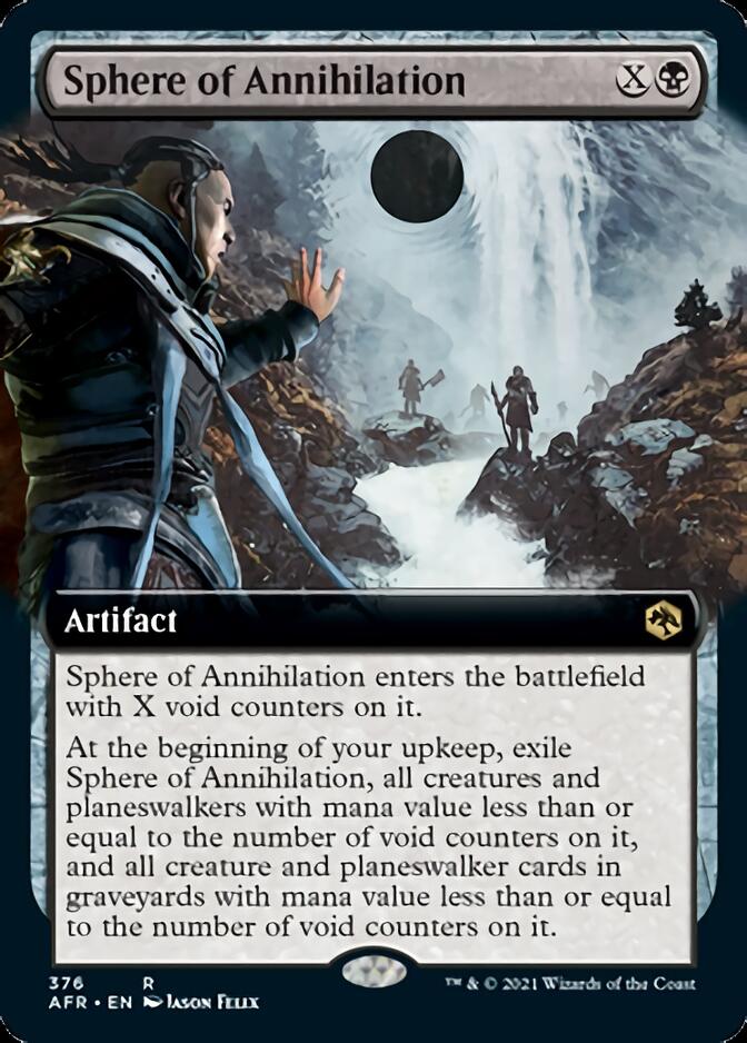 Sphere of Annihilation (Extended Art) [Dungeons & Dragons: Adventures in the Forgotten Realms] - Evolution TCG