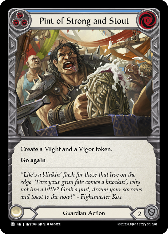 Pint of Strong and Stout [HVY089] (Heavy Hitters) - Evolution TCG