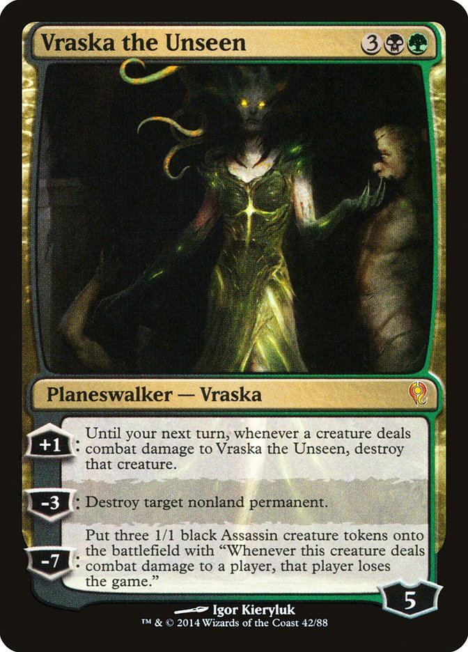 Vraska the Unseen [Duel Decks: Jace vs. Vraska] - Evolution TCG