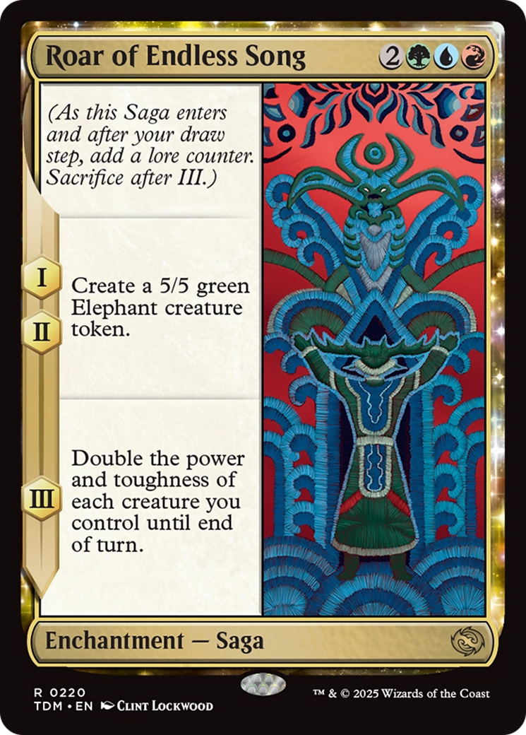 Roar of Endless Song [Tarkir: Dragonstorm] - Evolution TCG