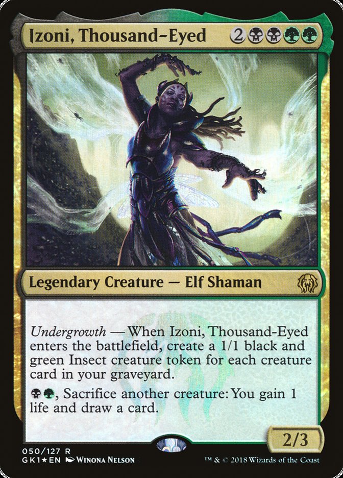 Izoni, Thousand-Eyed [Guilds of Ravnica Guild Kit] - Evolution TCG