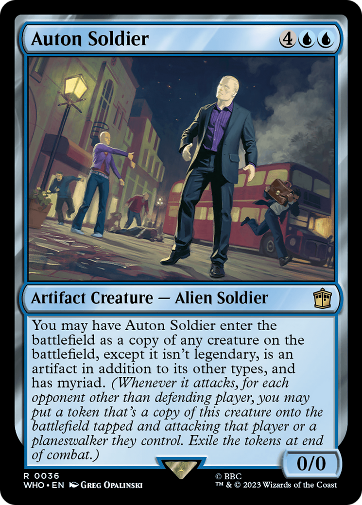 Auton Soldier [Doctor Who] - Evolution TCG