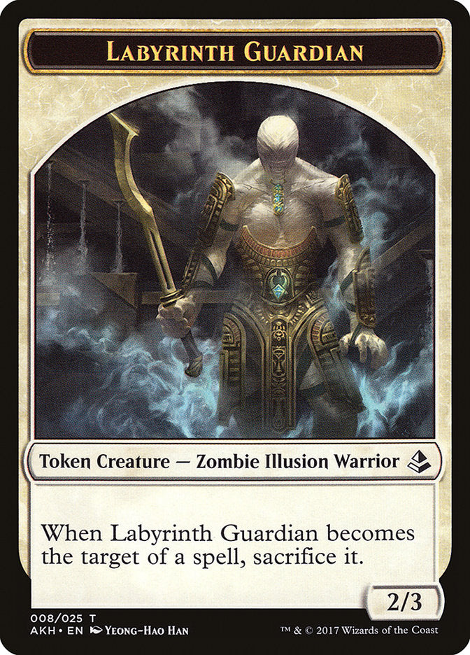 Labyrinth Guardian // Insect Double-Sided Token [Amonkhet Tokens] - Evolution TCG