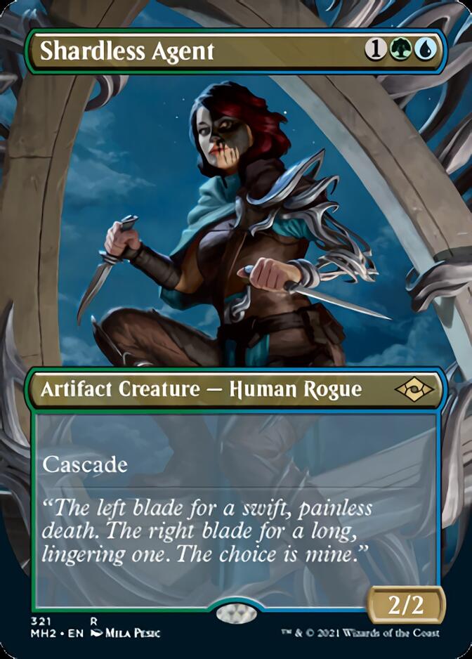 Shardless Agent (Borderless Alternate Art) [Modern Horizons 2] - Evolution TCG