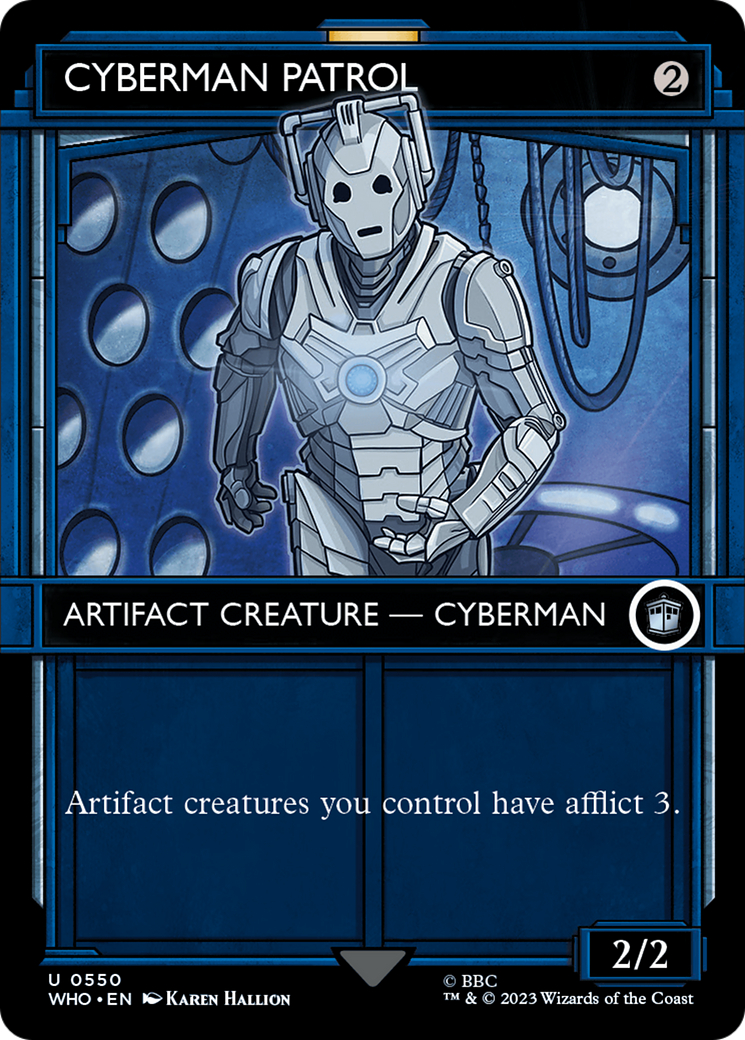 Cyberman Patrol (Showcase) [Doctor Who] - Evolution TCG