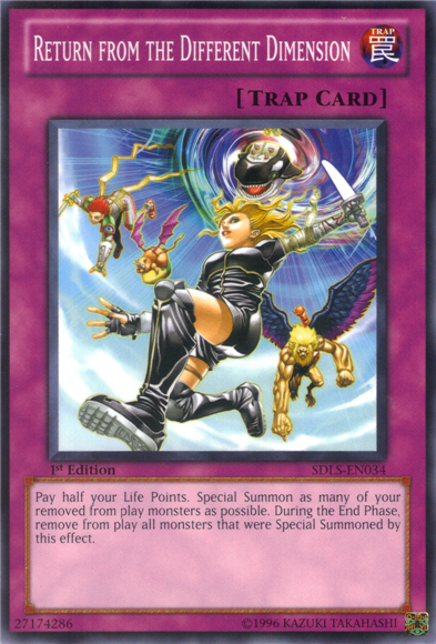 Return from the Different Dimension [SDLS-EN034] Common - Evolution TCG