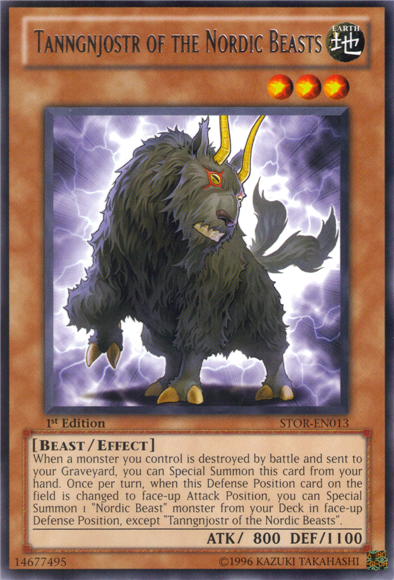 Tanngnjostr of the Nordic Beasts [STOR-EN013] Rare - Evolution TCG