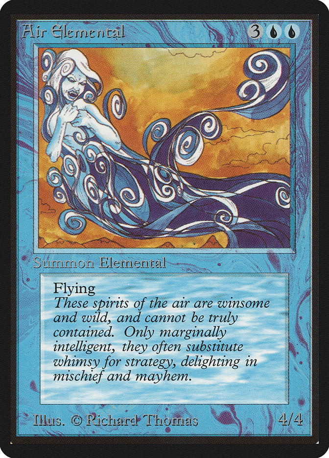 Air Elemental [Beta Edition] - Evolution TCG