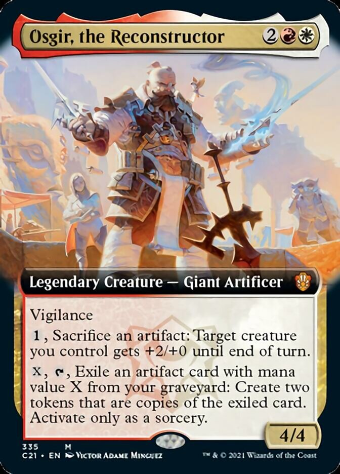 Osgir, the Reconstructor (Extended Art) [Commander 2021] - Evolution TCG