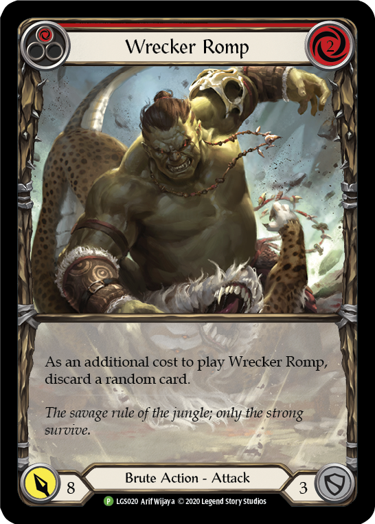 Wrecker Romp (Red) [LGS020] (Promo) - Evolution TCG