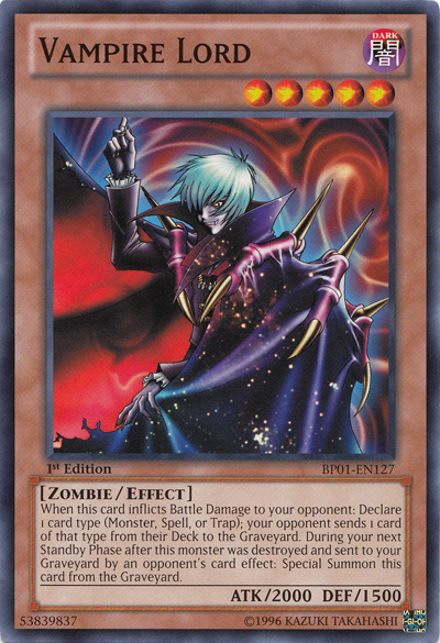 Vampire Lord [BP01-EN127] Common - Evolution TCG