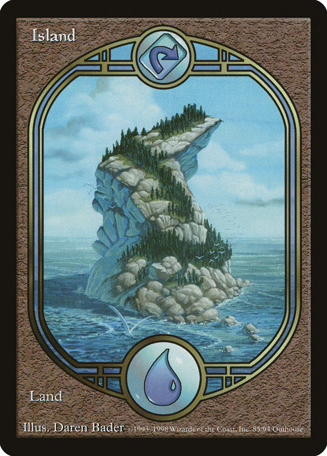 Island (85) [Unglued] - Evolution TCG