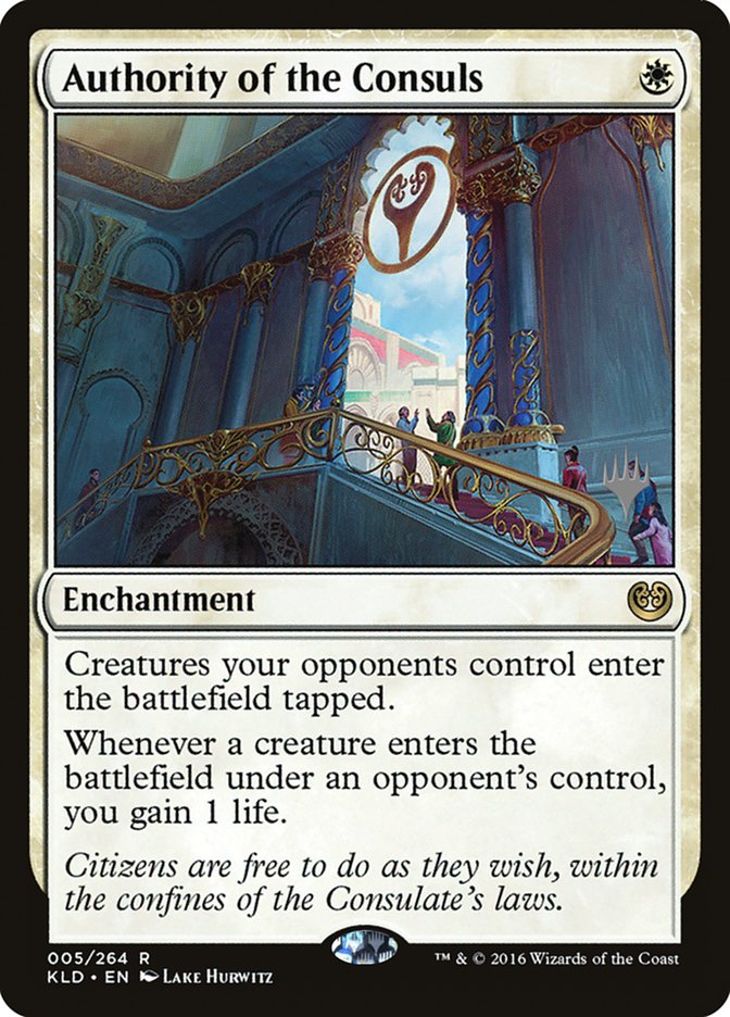 Authority of the Consuls (Promo Pack) [Kaladesh Promos] - Evolution TCG
