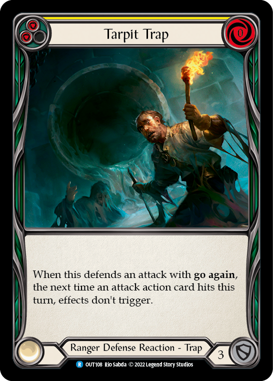 Tarpit Trap (Yellow) [OUT108] (Outsiders) - Evolution TCG