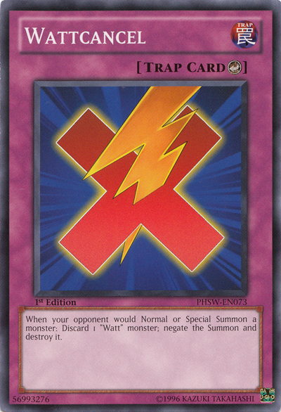 Wattcancel [PHSW-EN073] Common - Evolution TCG