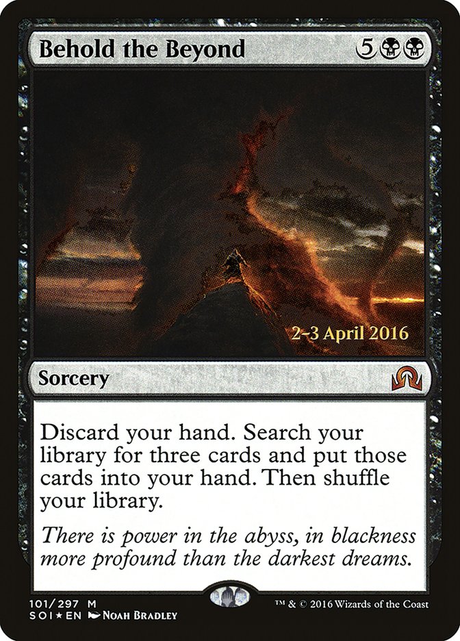 Behold the Beyond [Shadows over Innistrad Prerelease Promos] - Evolution TCG