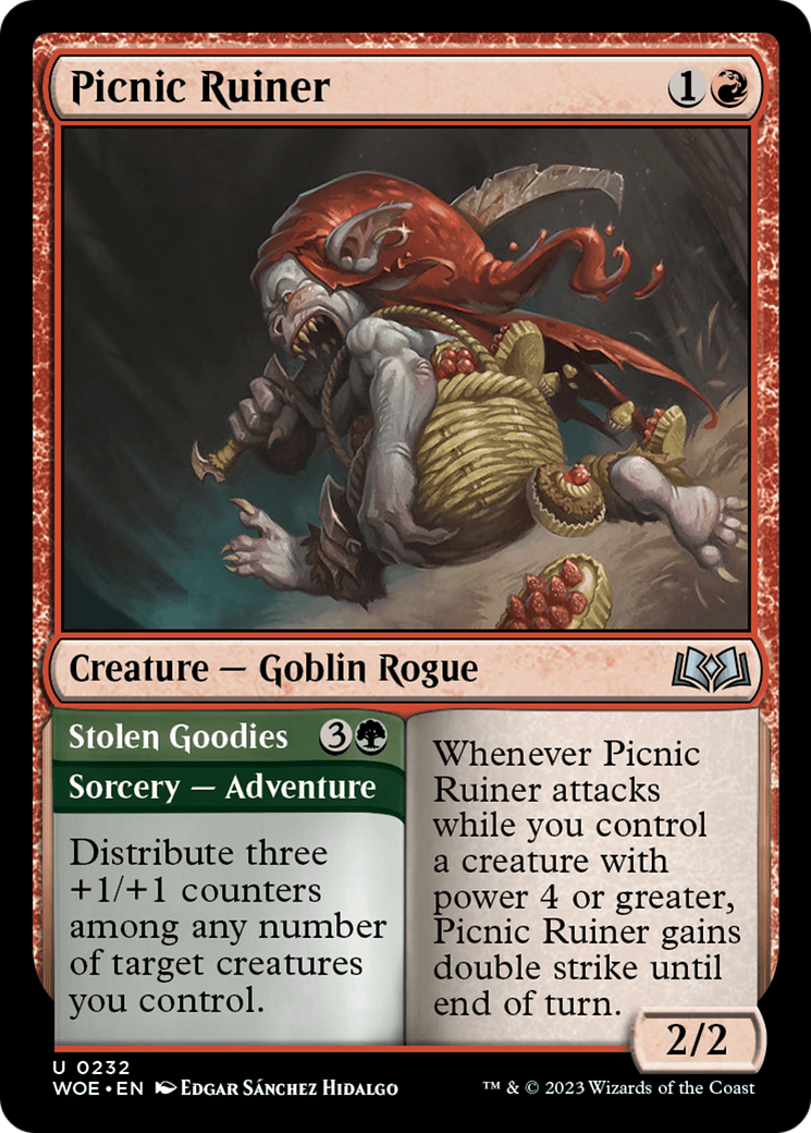 Picnic Ruiner // Stolen Goodies [Wilds of Eldraine] - Evolution TCG