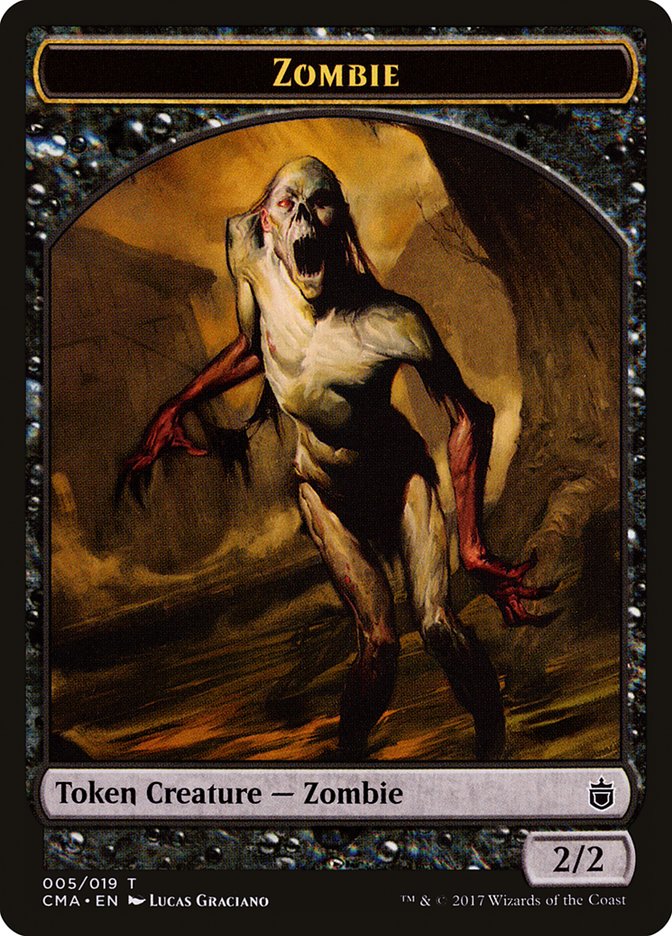 Zombie Token [Commander Anthology Tokens] - Evolution TCG