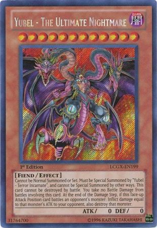 Yubel - The Ultimate Nightmare [LCGX-EN199] Secret Rare - Evolution TCG