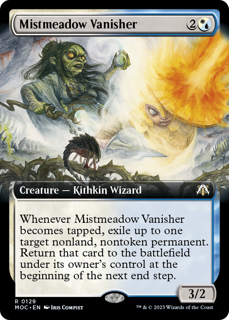 Mistmeadow Vanisher (Extended Art) [March of the Machine Commander] - Evolution TCG