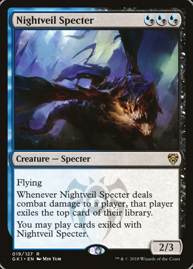 Nightveil Specter [Guilds of Ravnica Guild Kit] - Evolution TCG