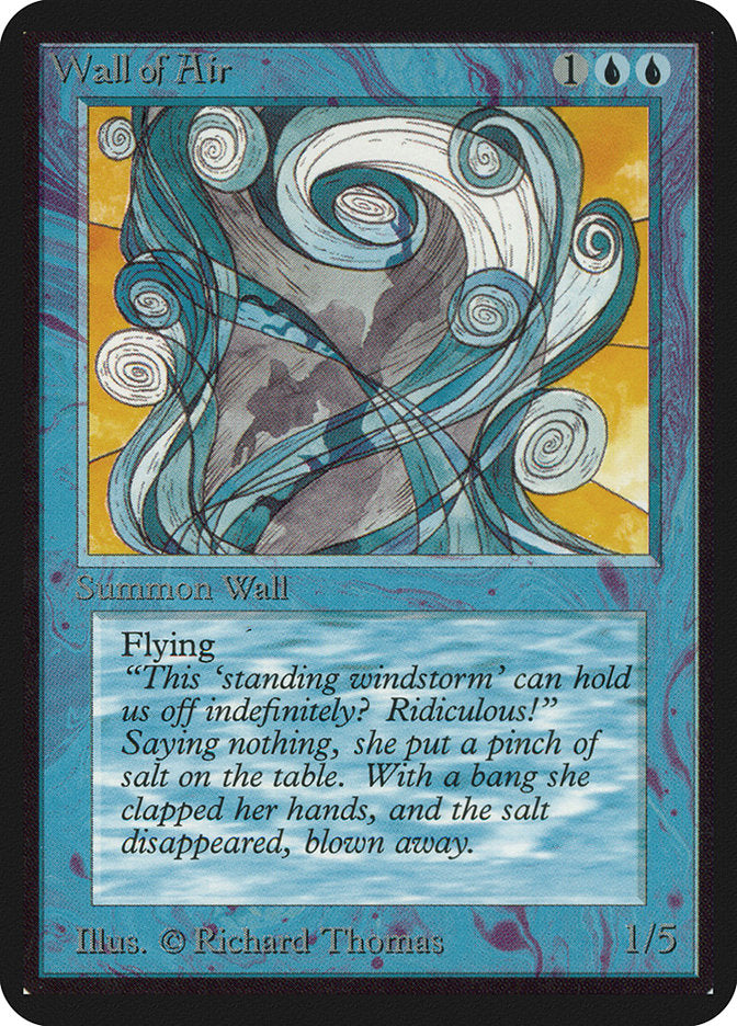 Wall of Air [Alpha Edition] - Evolution TCG