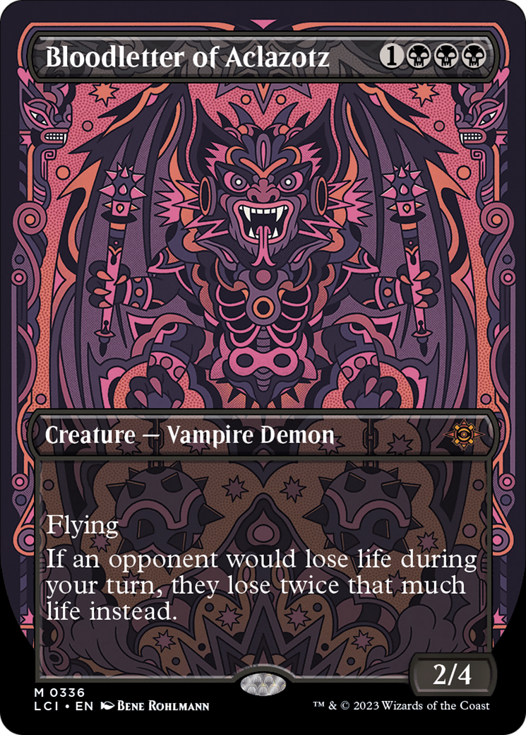 Bloodletter of Aclazotz (Borderless) [The Lost Caverns of Ixalan] - Evolution TCG