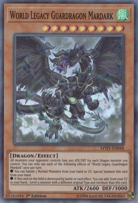World Legacy Guardragon Mardark [MYFI-EN048] Super Rare - Evolution TCG