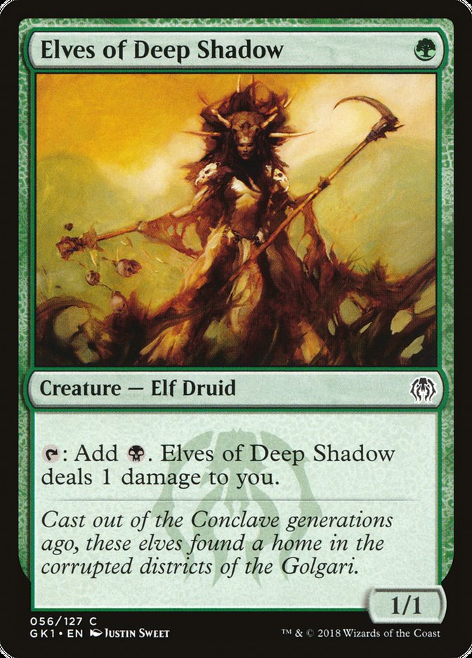 Elves of Deep Shadow [Guilds of Ravnica Guild Kit] - Evolution TCG