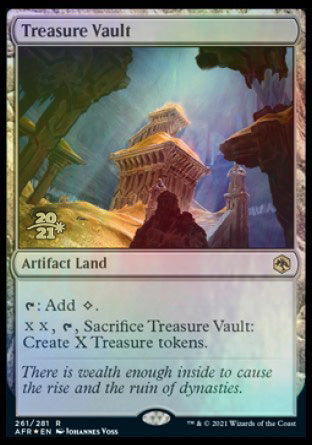 Treasure Vault [Dungeons & Dragons: Adventures in the Forgotten Realms Prerelease Promos] - Evolution TCG