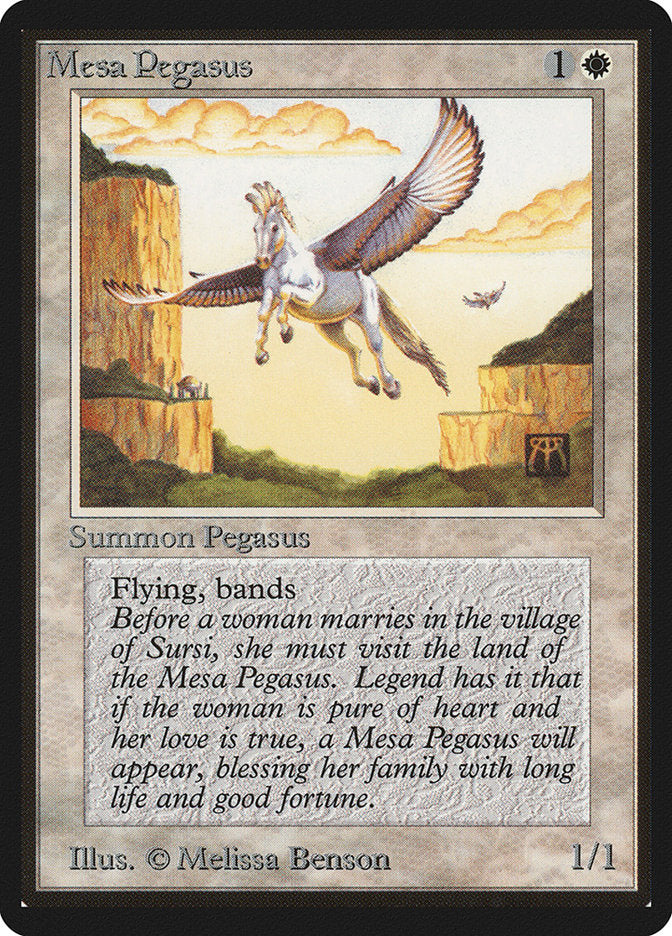 Mesa Pegasus [Beta Edition] - Evolution TCG