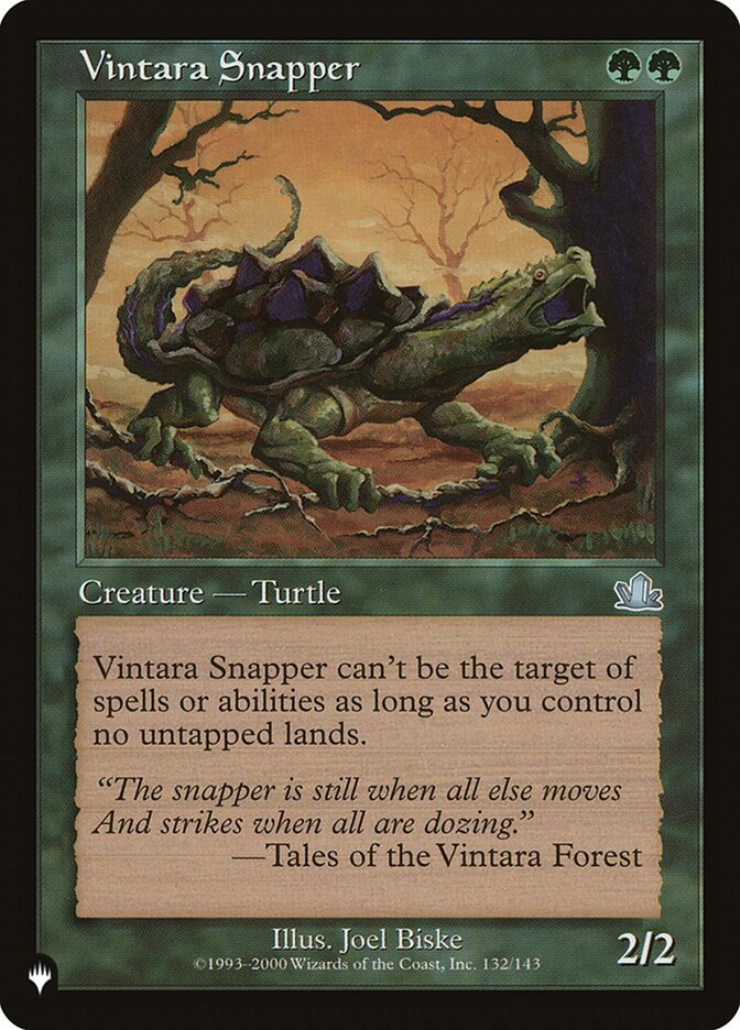 Vintara Snapper [The List] - Evolution TCG