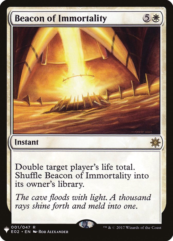 Beacon of Immortality [Mystery Booster] - Evolution TCG